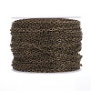 Brass Flat Oval Cable Chains CHC029Y-AB-3