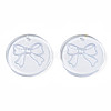 Transparent Resin Pendants RESI-N030-006D-2