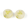 Luminous Frosted Acrylic Beads FACR-T008-02A-2