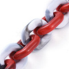 Handmade Acrylic Cable Chains AJEW-JB00654-M-3