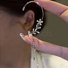 Fashionable Tassel Brass Cuff Earrings WGDF8A9-05-1