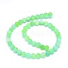 Natural Dyed Jade Beads Strands G-F601-A20-2