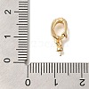 Brass Micro Pave Cubic Zirconia Cup Pearl Peg Bails Pin Pendants KK-K389-141G-3