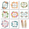 CRASPIRE 80Pcs 8 Styles Custom Lip Balm DIY Label Sticker DIY-CP0007-95Q-1