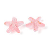Frosted Glass Beads FGLA-T005-01I-2