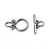 Tarnish Resistant 304 Stainless Steel Toggle Clasps STAS-D142-03A-P-2