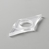 Transparent Acrylic Thumb Bookmark OFST-WH0002-13B-2