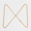 304 Stainless Steel Cable Chain for Necklace Making STAS-P045-06G-2