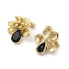 PVD Vacuum Plating Golden 304 Stainless Steel Stud Earrings for Women EJEW-C120-18G-01-2