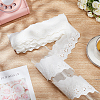 MAYJOYDIY US 7.5 Yrads Flat Cotton Embroidery Ribbon OCOR-MA0001-02-4