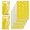 Polka Dot PET Plastic Packing Bags with Die Cut Hole Handle ABAG-TADJ0002-001C-1