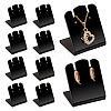 Acrylic Slant Bacl Earring Display Stands EDIS-WH0031-28C-01-7
