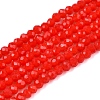 Opaque Solid Color Imitation Jade Glass Beads Strands LS-EGLA-A044-P1mm-D22-1