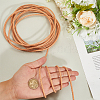 5M Round Braided Cowhide Letter Cord WL-GF0001-34B-01-3