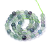 Natural Fluorite Beads Strands G-S150-38-8mm-3