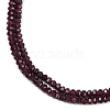 Natural Garnet Beads Strands G-H081-A01-01-4