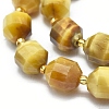 Natural Tiger Eye Beads Strands G-K303-A13-12mm-3