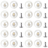 100 Bags ABS Plastic Imitation Pearl Rivet Studs DIY-GF0013-39-7