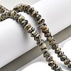 Natural Dalmatian Jasper Beads Strands G-P559-A01-01-2