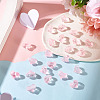 30Pcs Transparent Glass Beads GLAA-TADJ0001-02C-4
