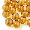 Transparent Blow High Borosilicate Glass Globe Beads X-GLAA-T003-09C-4