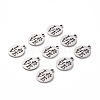 Non-Tarnish 201 Stainless Steel Charms STAS-S105-T057-3