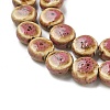 Handmade Porcelain Beads Strands PORC-B002-12-3