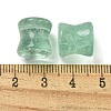 Natural Green Aventurine Ear Gauges Flesh Tunnels Plugs EJEW-P293-02B-3