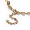 304 Stainless Steel Link Chain Necklaces NJEW-F261-20G-2