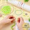100Pcs 5 Colors Transparent Acrylic Beads TACR-TA0001-55A-6