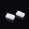 2-Hole Opaque Glass Seed Beads SEED-S023-28B-05-2