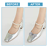 Glass Rhinestone Bowknot Shoe Decorations AJEW-WH0323-24B-8