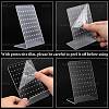 4Pcs Acrylic Earring Displays EDIS-SP0001-04C-4