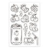 Custom Summer Theme PVC Plastic Clear Stamps DIY-WH0631-0100-8