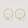 Alloy Stud Earring Findings PALLOY-S121-240-2