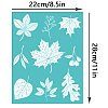 Self-Adhesive Silk Screen Printing Stencil DIY-WH0338-126-2