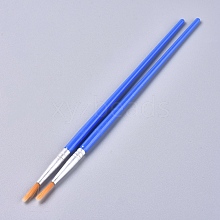 Plastic Paint Brushes Pens AJEW-WH0114-04