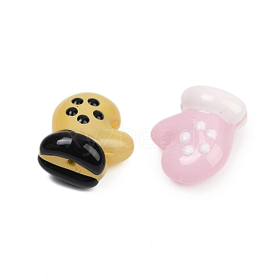 Baking Paint Glass Enamel Beads LAMP-R004-07C-1