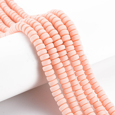 Handmade Polymer Clay Beads Strands CLAY-N008-33-1