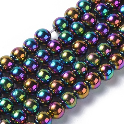 Magnetic Synthetic Hematite Beads G-Q567-1-1