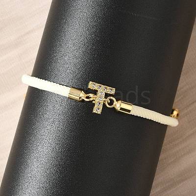 Adjustable Nylon Cord Bracelets BJEW-C096-01G-20-1