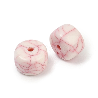 Acrylic Imitation Turquoise Beads OACR-S047-19C-1