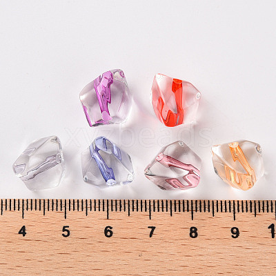 Transparent Acrylic Beads X-TACR-S154-04A-1