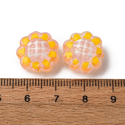 Glass Enamel Beads GLAA-C038-02I-1
