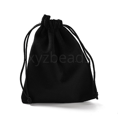 Velvet Jewelry Drawstring Storage Pouches ABAG-P013-02C-01-1