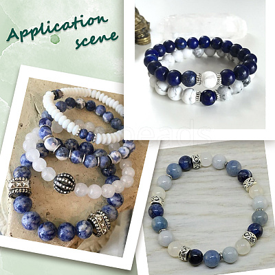 2 Strands Natural Lapis Lazuli Beads Strands G-SP0001-26-1