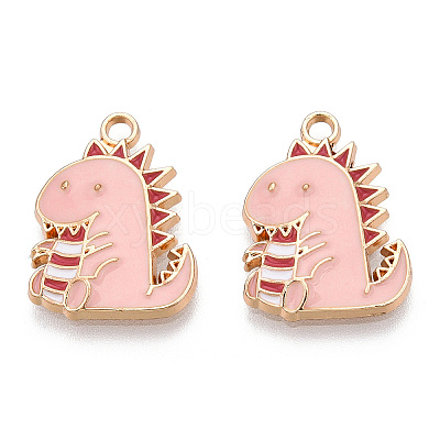 Alloy Enamel Pendants ENAM-T009-59B-RS-1