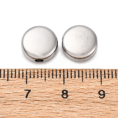 304 Stainless Steel Beads STAS-C128-03B-P-1