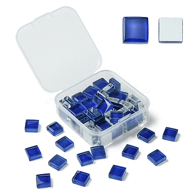60Pcs Transparent Glass Cabochons GLAA-YW0003-65-23-1