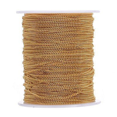 Brass Twisted Chains CHC010Y-G-1